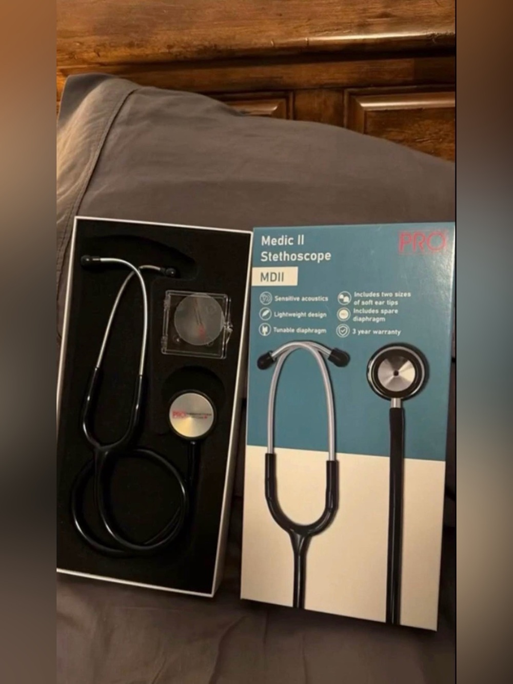 Medic II Stethoscope MDII - Black